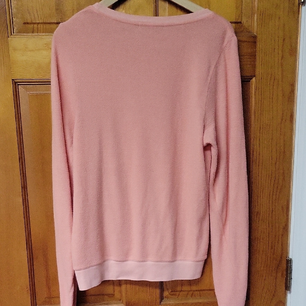 Pink Women's jumper - Wildfox - Shopping is my Cardio size xs - Picture 4 of 4